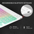 Mini ultra-thin wireless bluetooth keyboard for Windows/Android/iOS backlit keyboard
