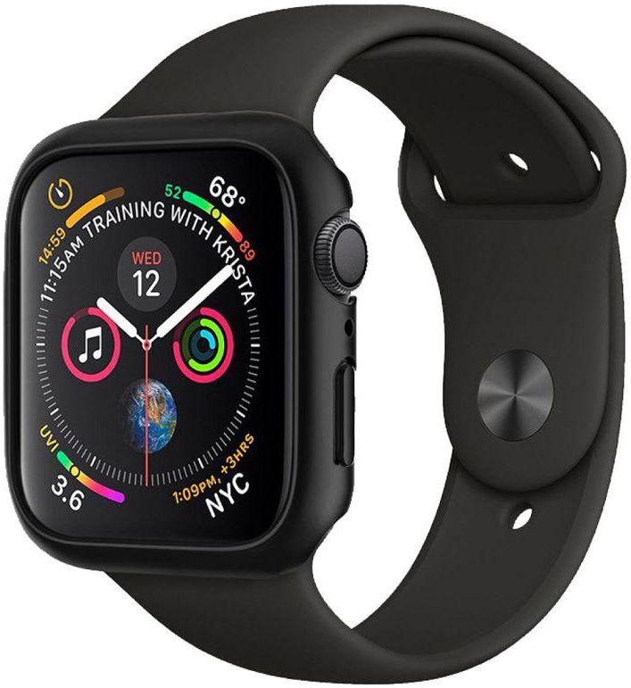 HYPHEN Tempered Glass Protector Black for Apple Watch 40mm