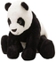 Monella Panda Soft Toy - White/Black