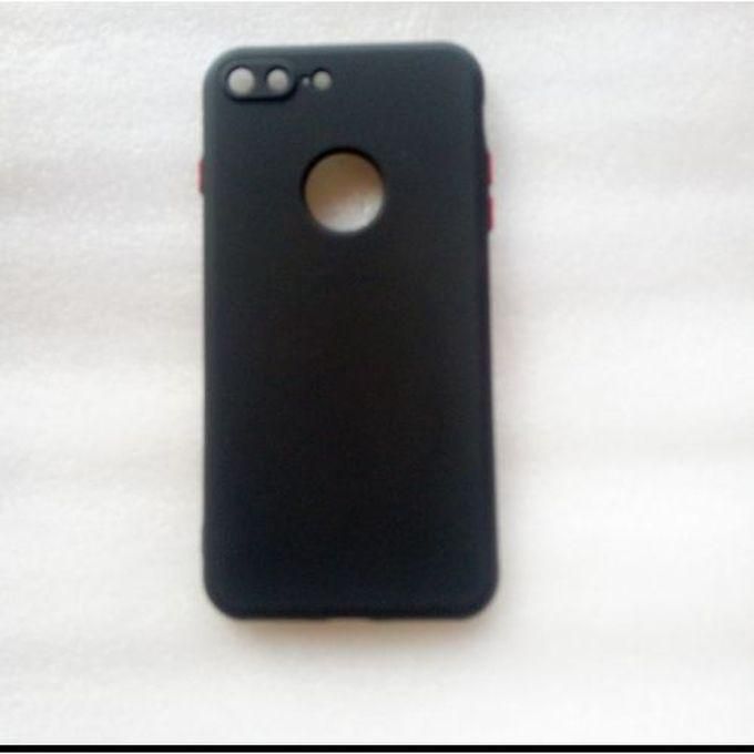Silicon Back Case For Iphone 7plus/ 8 Plus- Black