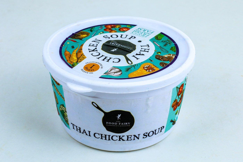 The Food Fairy Thai Chicken Noodle Soup - 400g / Serves 1 - Greenspoon