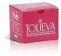 Eva Jolieva Face and Body Hair Bleaching Cream - 53 gram
