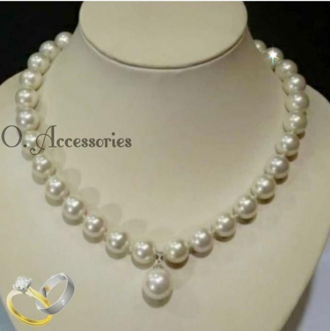 O Accessories Necklace White Pearl