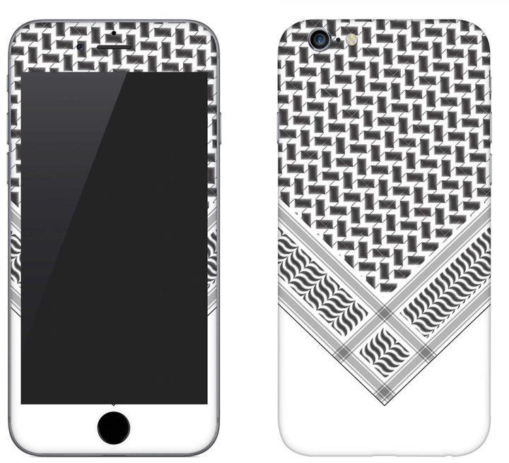 Vinyl Skin Decal For Apple iPhone 6S Plus Victory Shemag(Black)