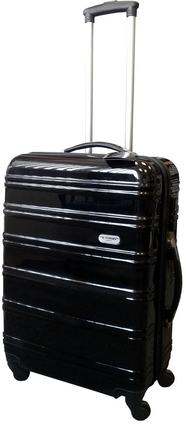 iSanti Milano 4 wheel Trolley Hard Shell Suitcase 48.5x25.5x67cm