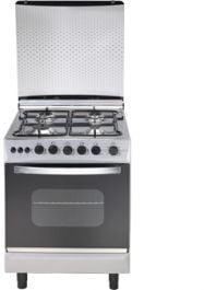 Universal Grand Rosa 4 Burners Stainless Steel Cooker - Silver