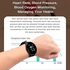 2021 Smart Watch (1.44 inch D18S) Heart Rate, Blood Pressure, Sleep Monitoring Function, Calorie Counter, Male and Female Multifunctional Outdoor Sports Smart Watch-Android iOS Phone（Black