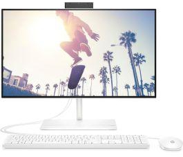 HP AIO HP All-In-One 24-cb1034nh Intel Core I7-1255U 8GB 512GB SSD 23.8 Full HD Touch-Screen NVIDIA GeForce MX450-2GB Operating System Win 11 White English Keyboard