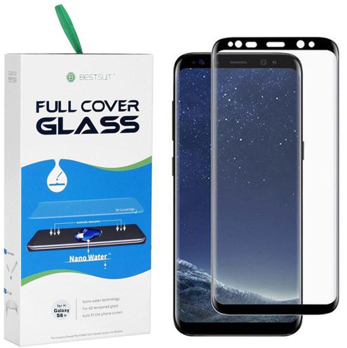 Tempered Glass Screen Protector For Samsung Galaxy S8/S8 Plus Clear/Black