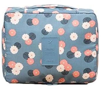 Waterproof Oxford Cloth Cosmetic Bag Portable Waterproof Toiletry Pouches Travel Makeup Organizer for Women