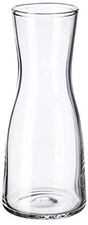 TIDVATTEN Vase, clear glass