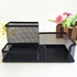 Creative Metal Mesh Combined Pen Holder Multifunction Stationery Storage Box - 2 PCS