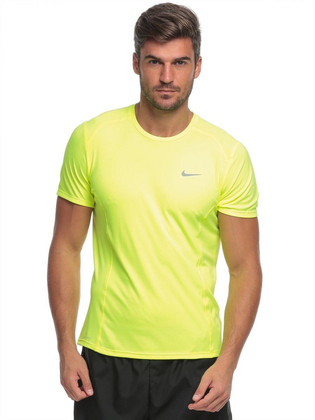 Nike Yellow Sport Top For Men