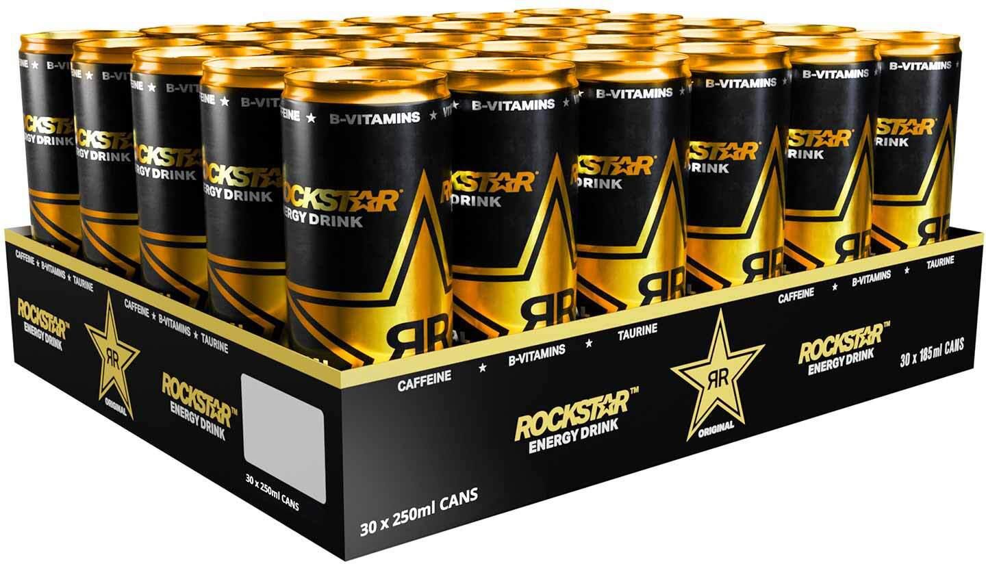 Rockstar energy drink 250ml x 30