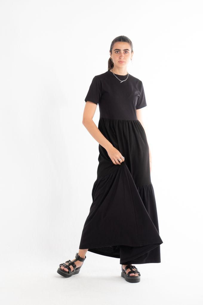 Dress Code Casual Long Dress In Black