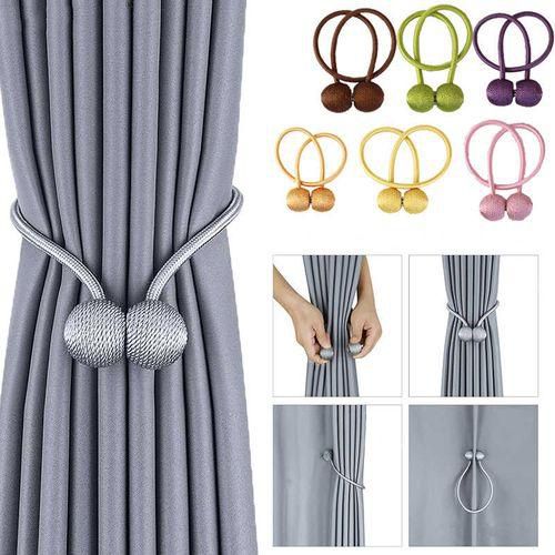 Generic Magnetic Curtain Tie Backs, Magnetic Curtain Tie Backs