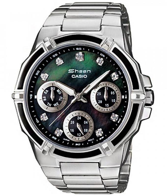 Casio SHN-3015DP-1ADF Stainless Steel Watch - Silver