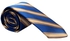 Stripe Tie - Blue/Brown