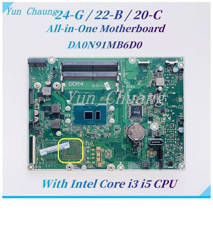 DA0N91MB6D0 For HP 24~G 22~B 20~C All In One With Intel CoRe i3 i5~7200 CPU 920MX 2G 4 848949~610
