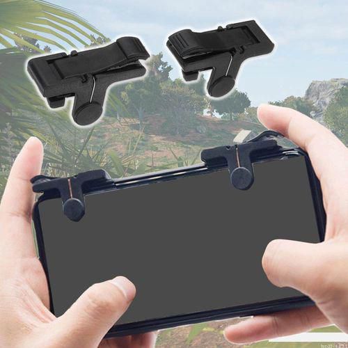10PCS Mobile Game Controller Shooter Trigger Fire Button For PUBG Apple Iphone 8 10 X BDZ