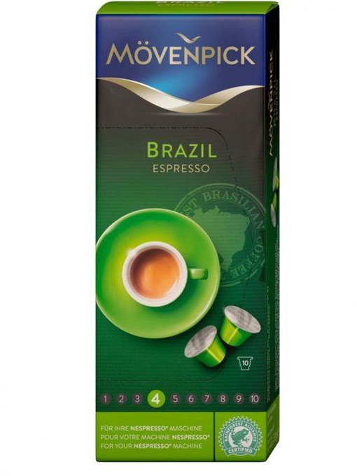 Movenpick Espresso Brazil Coffee Capsules - 10 Capsules