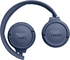 JBL JBL Tune 520BT Wireless On-Ear Headphones, Pure Bass Sound, 57H Battery With Speed Charge, Hands-Free Call + Voice Aware, Multi-Point Connection, Lightweight And Foldable - Blue