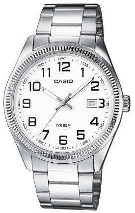 Casio Collection MTP-1302PD-7BVEF Mens Watch Silver Color Strap