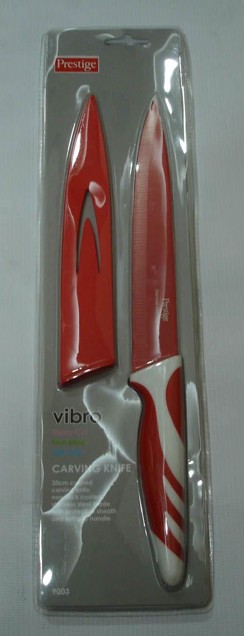 Prestige Vibro Carving Knife With Cover PR9003 Red And White 20cm