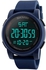 Get Skmei Fashion Men's Watch Digital LED Anti-Shock Waterproof Alarm - Navy with best offers | Raneen.com