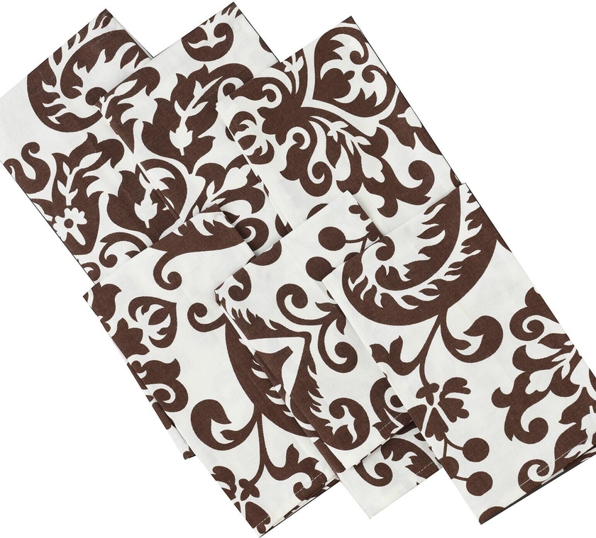 Dream Decor Kitchen Table Napkin Set Of 6- Cotton Fabric, 40X40 Cm