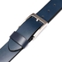Activ Single Loop Casual Leather Belt - Navy Blue