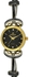 Fitron Watch for Women , Analog , Leather Band , Black , FT6728LC01B02D02