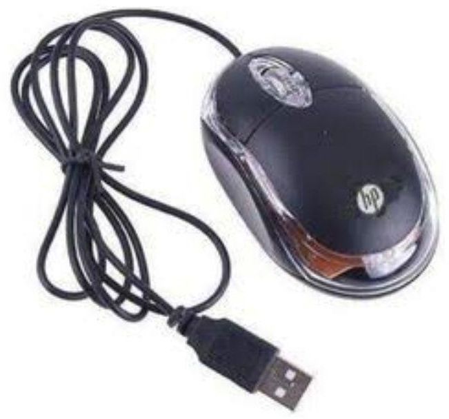 HP Wired Mouse -Black.