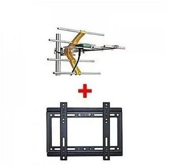 Digital TV Aerial-10m cable +TV Wall Mount Bracket 14" - 42"