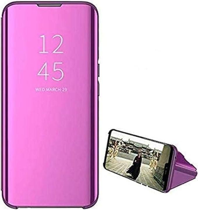 Flip Cover Clear View Full Protaction Without Sensor For Samsung Galaxy Note 9 - Purple