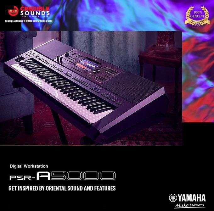 Yamaha PSR-A5000 61-Key World Music Arranger Workstation.