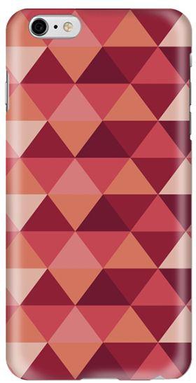 Stylizedd  Apple iPhone 6 Plus Premium Slim Snap case cover Matte Finish - Topsy Turvy Triangles  I6P-S-271