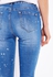 Paint Splatter Ripped Skinny Jeans