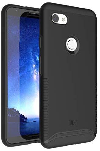 Google Pixel 3a XL (2019) Case, TUDIA [MERGE Series] EXTREME Dual Layer Slim Precise Cutouts Phone Case For Google Pixel 3a XL (2019) [NOT Compatible with Pixel 3a Version] (Matte Black)