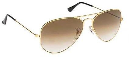 Get Ray-Ban RB3025 001/51 58 Aviator Lens Sunglasses, UV Protection Sun Glass for for Men & Woman - Gold Brown with best offers | Raneen.com