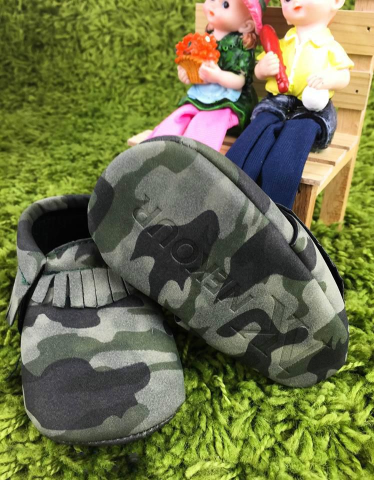 Koolkidzstore Baby Pre-walked Army Soldier Design Shoe 0-18M