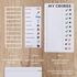 My Chores Kids Checklist Cards Portable Detachable Reusable