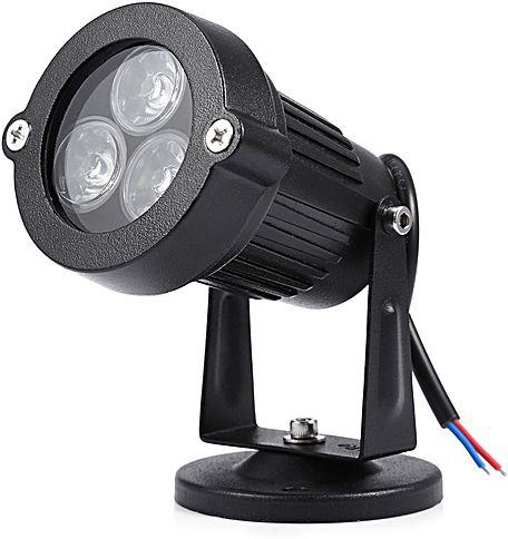 Generic 3W 85 - 265V 240 - 270LM LED Lawn Lamp Waterproof Spotlight For Landscape Garden - Blue Light