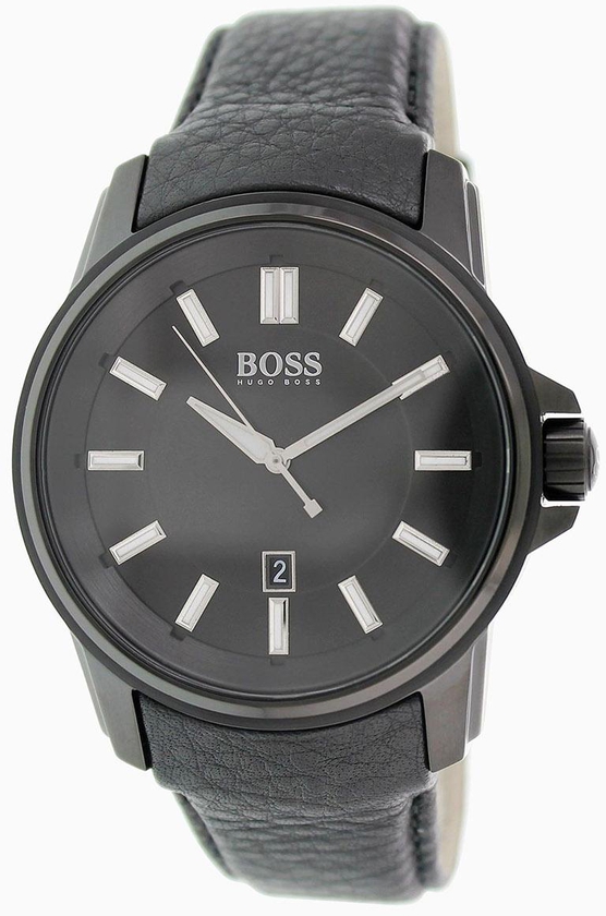 Hugo Boss Men's Leather Watch