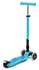 Micro - Maxi Deluxe Foldable Scooter With LED - Bright Blue- Babystore.ae