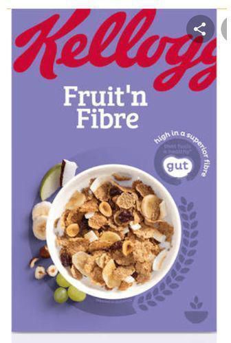 Kellogg's Fruit N Fibre Cereal - 500g (×3)