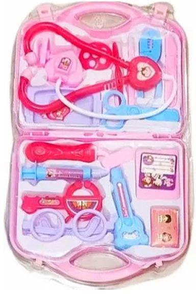لعبة حقيبة ادوات الطبيب رائعة للاطفال متعددة الالوان شنطة الدكتور للاطفال