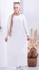Basic Long Sleeve Dress Light Off-white Color