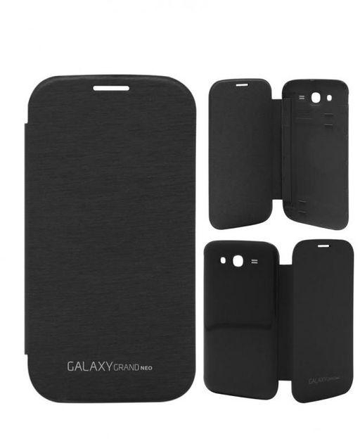 No Brand Galaxy Grand Neo Flip Cover Folio Case - Black