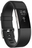 Fitbit Charge 2 Black Silver Large
